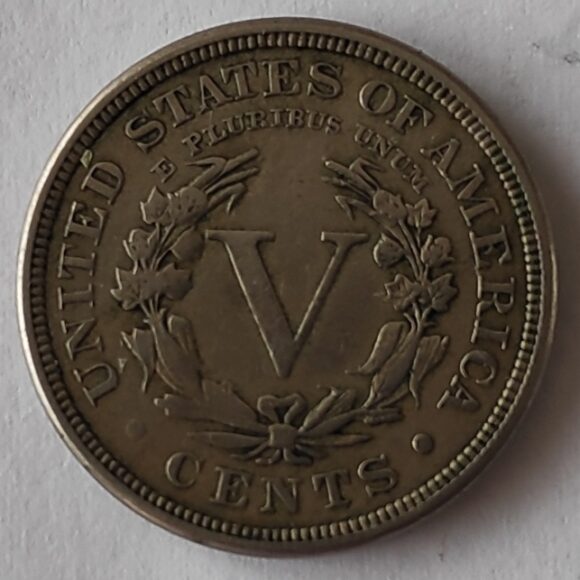 USA - 5 Cents - 1890 Liberty Nickel