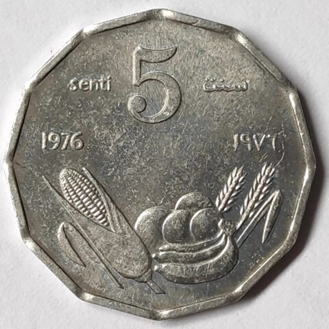 Somalia - 5 Sentie - 1976 F.A.O.