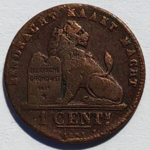1 centiem 1901VL - Braemt