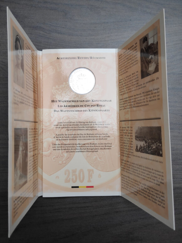 250 Fr 1995 - Astrid - QP (Proof) – Image 4