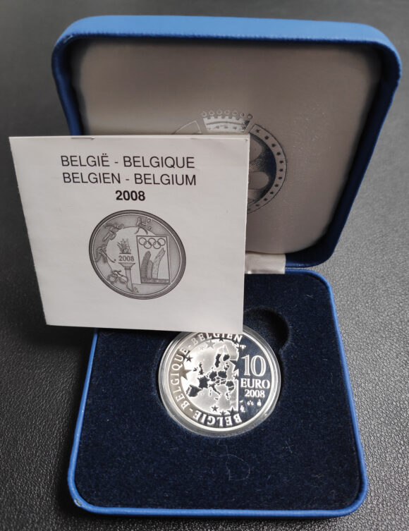 10 Euro 2008 - Olympische spelen van 2008 (Proof, Silver) - Afbeelding 4