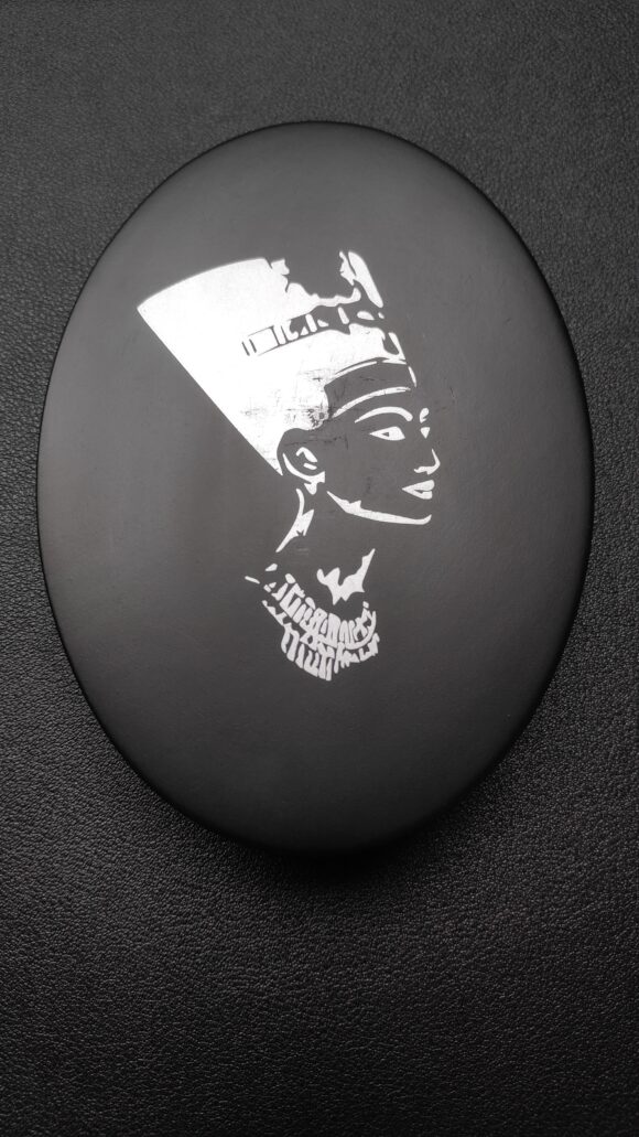 Djibouti - Buste van Nefertiti 2023 - 3oz Silver - Afbeelding 12