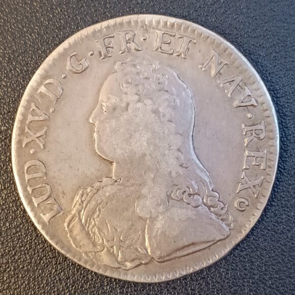 ECU - 1727 E - Louis XV - Branches d'olivier - Afbeelding 2