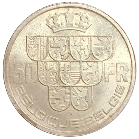 50 Fr - 1940 FR/VL - Leopold III - Provincieschilden - POS B