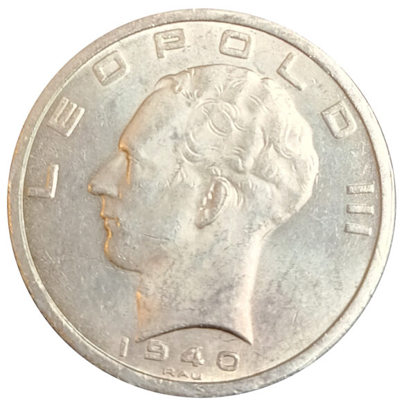50 Fr - 1940 VL/FR - Leopold III - Provincieschilden - POS A - Afbeelding 2