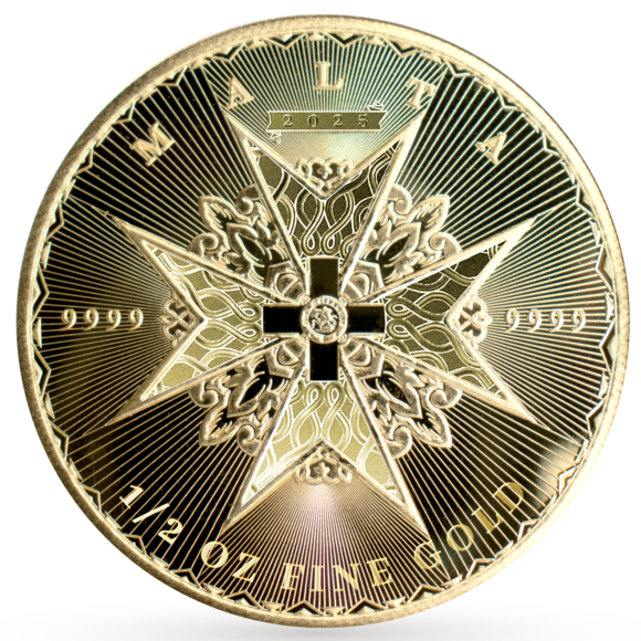 Maltese Cross 2025 - 1/2oz (Gold) - Afbeelding 2