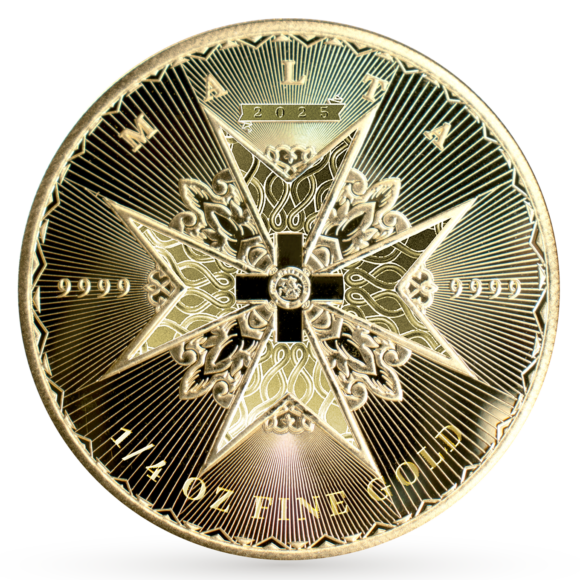Maltese Cross 2025 - 1/4oz (Or) – Image 2