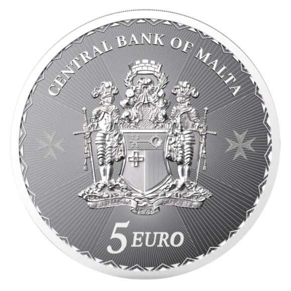 Maltese Cross 2025 - 5 Euro - 1oz (Silver) - Afbeelding 2