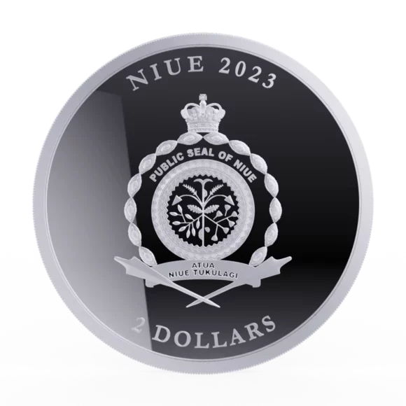 Niue - $5 - ICON Queen Elizabeth II - 2023 (prooflike) - Afbeelding 2