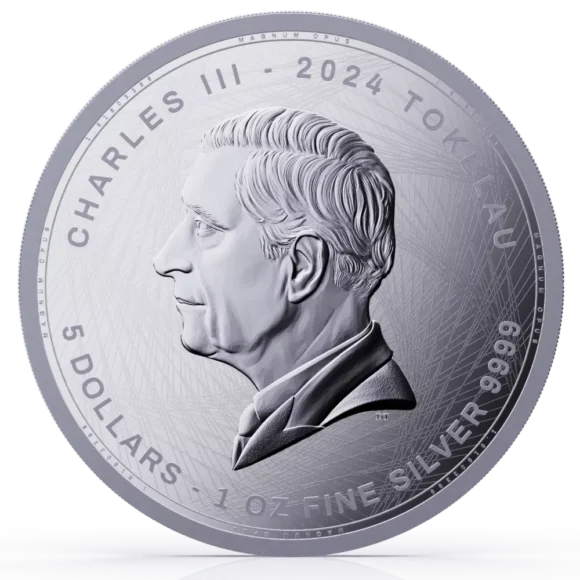 Tokelau - $5 - Magnum Opus 2024 (bullion) - Afbeelding 2