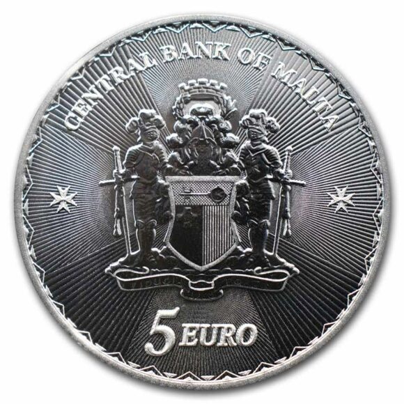 Maltese Cross 2023 - 5 Euro - 1oz (Silver) - Afbeelding 2