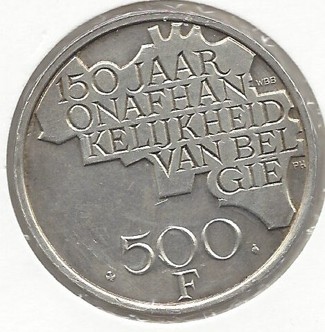 500 Frank 1980 VL - CuNi/Ag