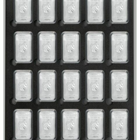 Lindner Muntenbox voor rechthoekige capsules