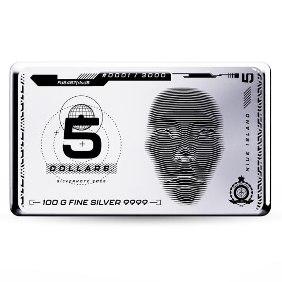 Niue - Silver Note Coinbar - $5 NZD - 2024