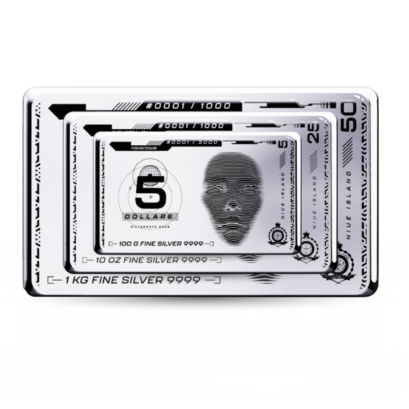 Niue - Silver Note Coinbar - $25 NZD - 2025 - Afbeelding 2
