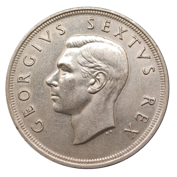 5 Shillings - 1952, George VI Cape Town Anniversary - Afbeelding 2