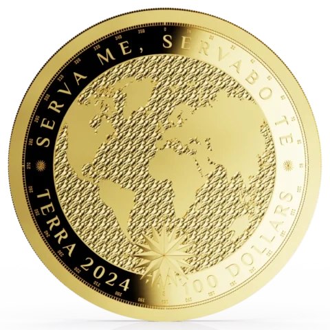 Tokelau - Terra 2024 Prooflike - 1oz Gold