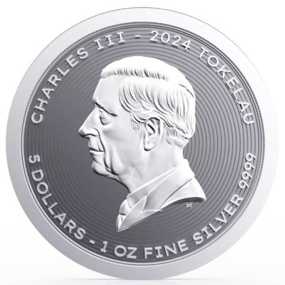 Tokelau - $5 - Vivat Humanitas 2024 (bullion) - Afbeelding 2