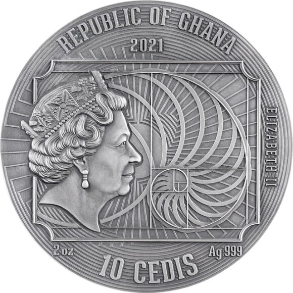 Ghana - WGA 2021 - Albrecht Durer - 2oz Silver - Afbeelding 2