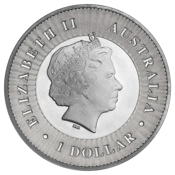 Australian Kangaroo 2017 - 1oz Zilver - Afbeelding 2