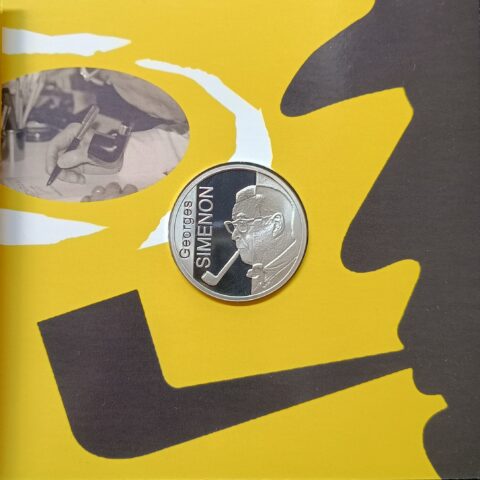 10 Euro 2003 – Georges Simenon (Proof Zilver)