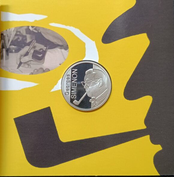 10 Euro 2003 – Georges Simenon (Proof Zilver)