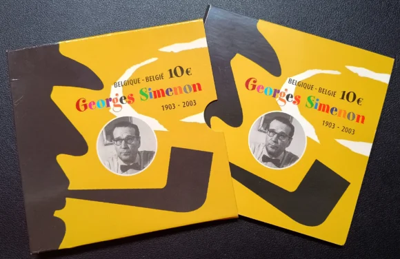 10 Euro 2003 – Georges Simenon (Proof Zilver) - Afbeelding 4