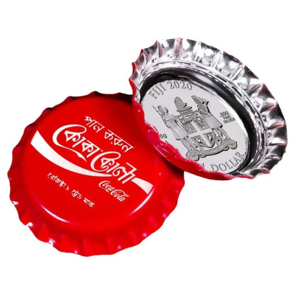 Fiji - $1 Coca Cola Bottle Cap Global Edition #10 Bangladesh