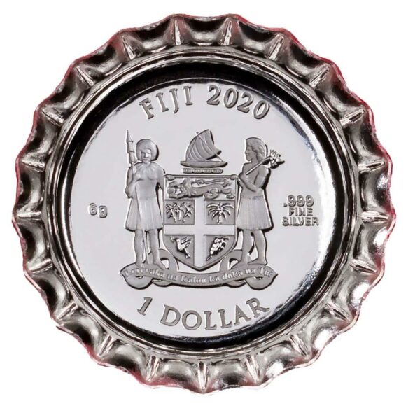 Fiji - $1 Coca Cola Bottle Cap Global Edition #10 Bangladesh - Afbeelding 3