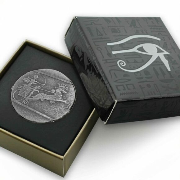 Chad – Egyptian Relic Serie 2020 – 5oz (Silver) - Afbeelding 3