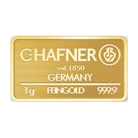 C.Hafner - Fine Gold Bar - 1 gr (bulk)