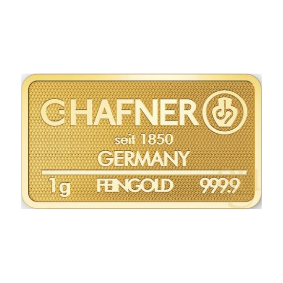 C.Hafner - Fine Gold Bar - 25 x 1 gr (ceha SmartBox) - Afbeelding 2
