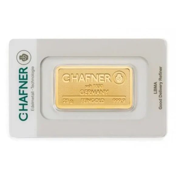 C.Hafner - Fine Gold Bar - 25 gr