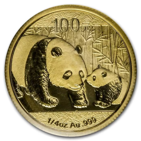 China - Panda 2011 - 1/4oz Gold