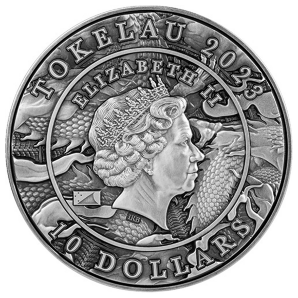 Tokelau - Chinese Dragon & Rabbit Auspicious Dragon Zodiac - 2023 - Afbeelding 2