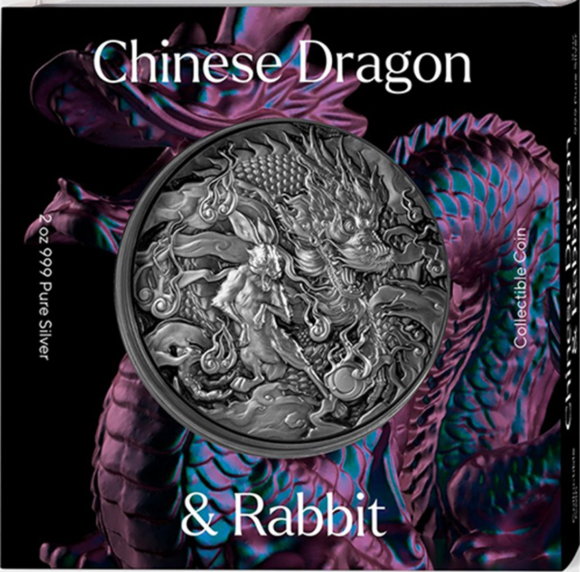 Tokelau - Chinese Dragon & Rabbit Auspicious Dragon Zodiac - 2023 - Afbeelding 6