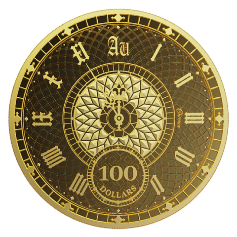 Tokelau - Chronos 2022 Prooflike - 1oz Gold
