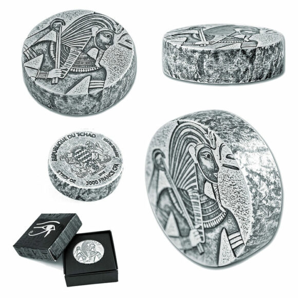 Chad - Egyptian Relic Serie 2016 - 5oz (Argent) – Image 4