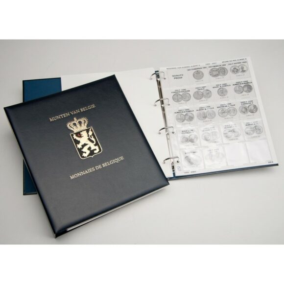 DAVO luxe album munten België - Albert II