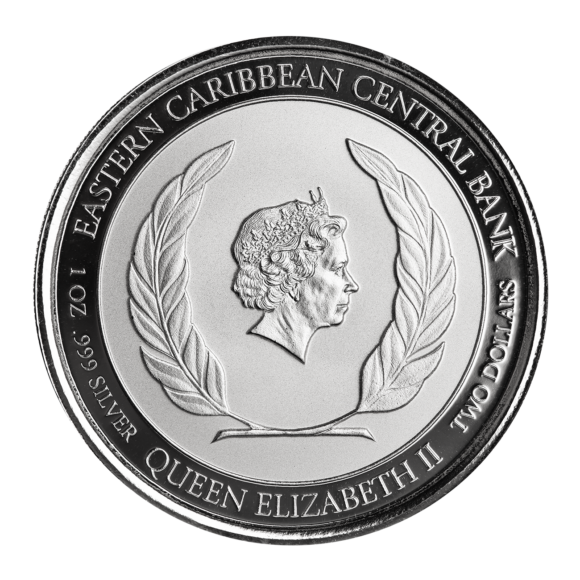 Eastern Caribbean - Montserrat Sea Turtle - 2022 - 1oz - Afbeelding 2