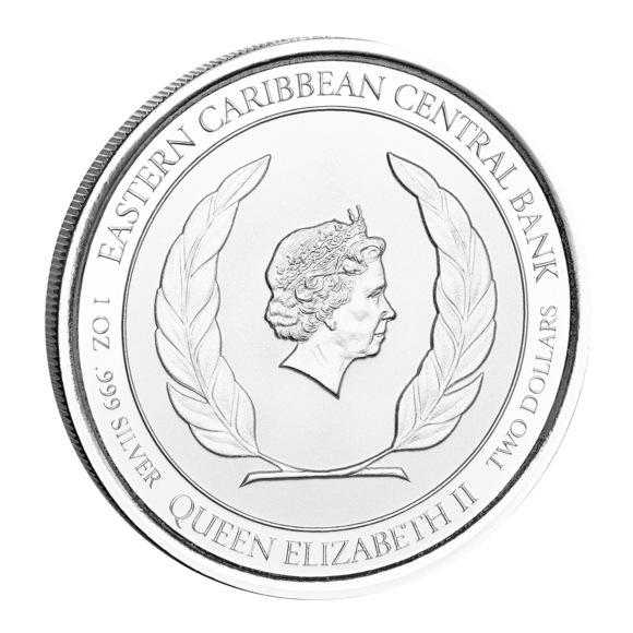 Eastern Caribbean - Montserrat Sea Turtle - 2022 - 1oz - Afbeelding 4