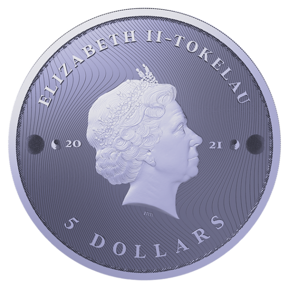 Tokelau - $5 - Equilibrium 2021 (bullion) - Afbeelding 2