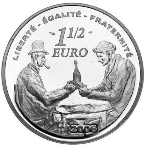 1 1/2 Euro - Paul Cezanne - 2006 (Proof)