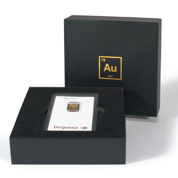 Geschenkdoos voor één goudstaaf in blisterverpakking - Afbeelding 4