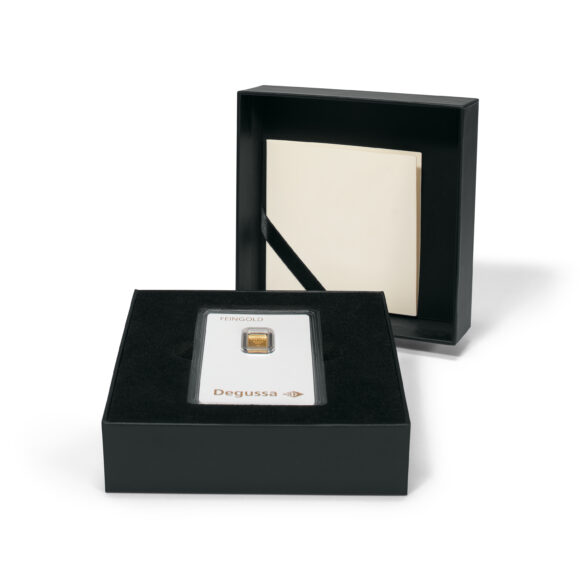 Geschenkdoos voor één goudstaaf in blisterverpakking - Afbeelding 2