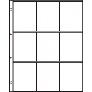 Hartberger S-3x3 systeembladen (5x)
