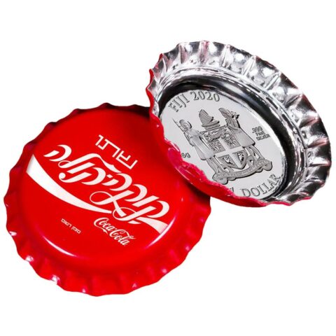 Fiji - $1 Coca Cola Bottle Cap Global Edition #2 Israel