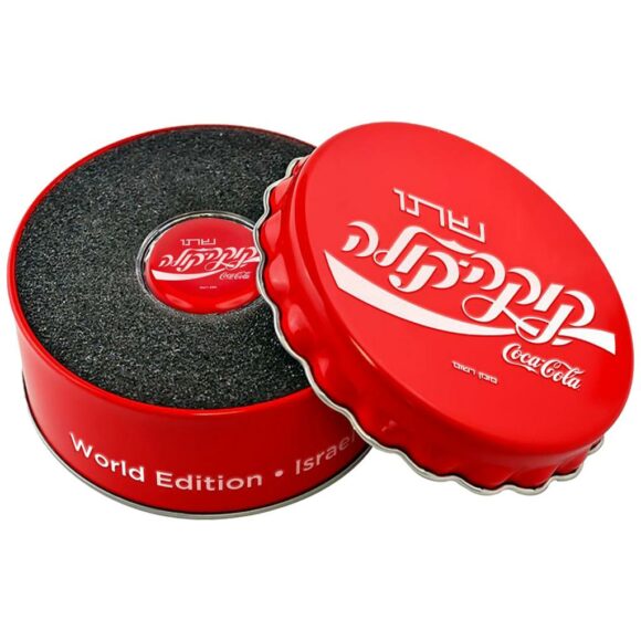 Fiji - $1 Coca Cola Bottle Cap Global Edition #2 Israel - Afbeelding 5