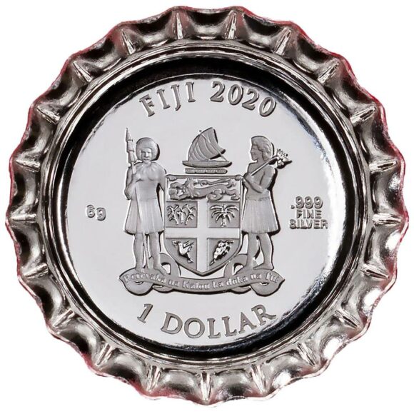 Fiji - $1 Coca Cola Bottle Cap Global Edition #6 Egypte - Afbeelding 4