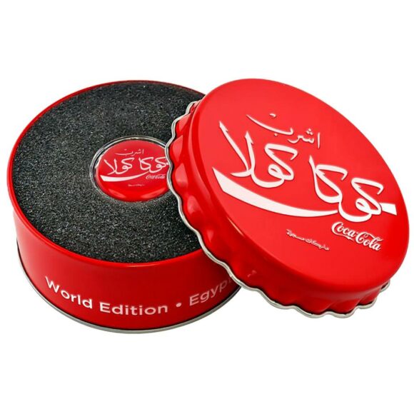 Fiji - $1 Coca Cola Bottle Cap Global Edition #6 Egypte - Afbeelding 5